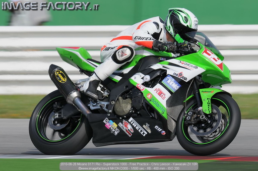 2010-06-26 Misano 0171 Rio - Superstock 1000 - Free Practice - Chris Leeson - Kawasaki ZX 10R